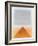 Landscape with Pyramid-Mike Schick-Framed Art Print