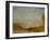 Landscape with river and a bay in the far background-Joseph Mallord William Turner-Framed Giclee Print