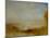 Landscape with river and a bay in the far background-Joseph Mallord William Turner-Mounted Giclee Print