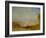 Landscape with river and a bay in the far background-Joseph Mallord William Turner-Framed Giclee Print