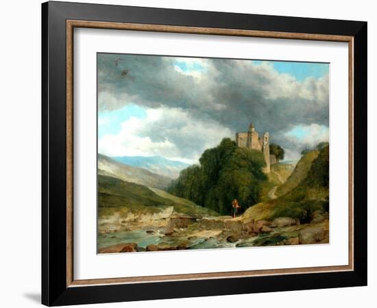 Landscape With Ruined Castle, 1864-Frederick Richard Lee-Framed Giclee Print