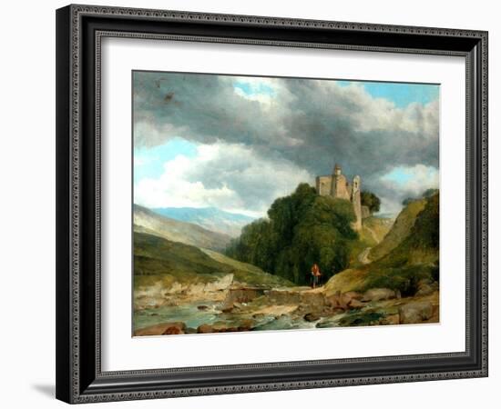 Landscape With Ruined Castle, 1864-Frederick Richard Lee-Framed Giclee Print