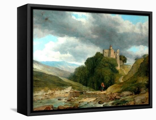 Landscape With Ruined Castle, 1864-Frederick Richard Lee-Framed Premier Image Canvas