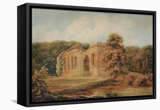 'Landscape with Ruins', 18th century, (1935)-Thomas Girtin-Framed Premier Image Canvas