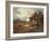 Landscape with Rustics and Donkeys on a Path-Thomas Gainsborough-Framed Giclee Print