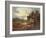 Landscape with Rustics and Donkeys on a Path-Thomas Gainsborough-Framed Giclee Print