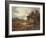 Landscape with Rustics and Donkeys on a Path-Thomas Gainsborough-Framed Giclee Print