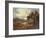 Landscape with Rustics and Donkeys on a Path-Thomas Gainsborough-Framed Giclee Print