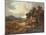 Landscape with Rustics and Donkeys on a Path-Thomas Gainsborough-Mounted Giclee Print