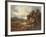 Landscape with Rustics and Donkeys on a Path-Thomas Gainsborough-Framed Giclee Print