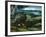 Landscape with Saint Jerome, 1516-1517-Joachim Patenir-Framed Giclee Print