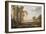 Landscape with Setting Sun-Pierre Patel-Framed Giclee Print