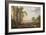 Landscape with Setting Sun-Pierre Patel-Framed Giclee Print