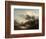 Landscape with Sheep-Thomas Gainsborough-Framed Giclee Print