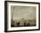 Landscape with Skaters and Sleighs-Barent Avercamp-Framed Giclee Print