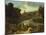 Landscape with St. Matthew, 1640-Nicolas Poussin-Mounted Giclee Print