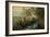 Landscape with Stream Overhung with Trees, 1637-1640-Peter Paul Rubens-Framed Giclee Print