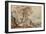 Landscape with Tobias and the Angel-Jan Brueghel the Younger-Framed Giclee Print