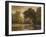 Landscape with Trout Stream, 1857-George Inness-Framed Giclee Print