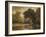 Landscape with Trout Stream, 1857-George Inness-Framed Giclee Print