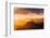 Landscape with view of Grand Canyon at sunset, Lupan Point, Arizona, USA-Panoramic Images-Framed Photographic Print