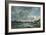 Landscape With Washerwomen-Eugène Boudin-Framed Giclee Print