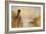 Landscape with Water-J. M. W. Turner-Framed Giclee Print