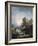 Landscape with Waterfall, C1750-1808-Robert Hubert-Framed Giclee Print