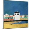 Landscape with White House-Kasimir Malewitsch-Mounted Giclee Print