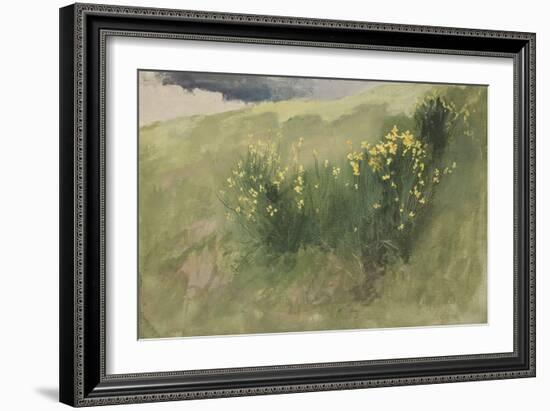 Landscape with Wildflowers-Edwin Austin Abbey-Framed Giclee Print