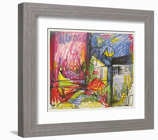 Landscape-Hans Hofmann-Framed Art Print