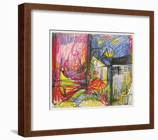 Landscape-Hans Hofmann-Framed Art Print