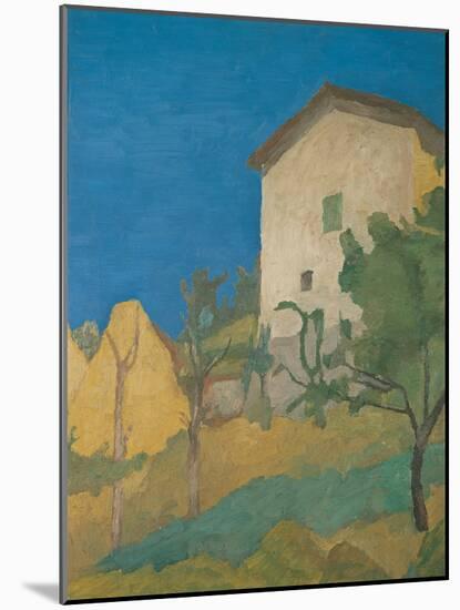 Landscape-Morandi Giorgio-Mounted Giclee Print