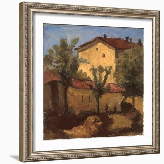 Landscape-Morandi Giorgio-Framed Giclee Print