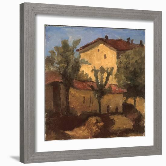 Landscape-Morandi Giorgio-Framed Giclee Print