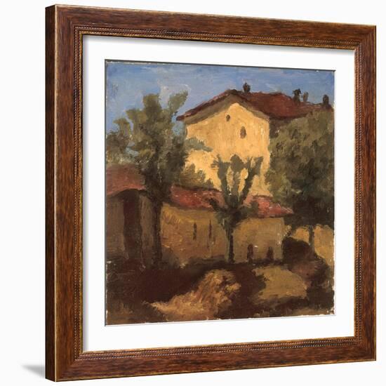 Landscape-Morandi Giorgio-Framed Giclee Print