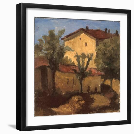 Landscape-Morandi Giorgio-Framed Giclee Print