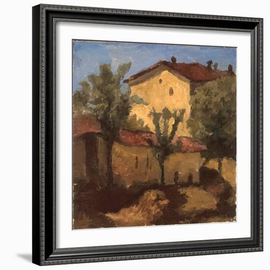 Landscape-Morandi Giorgio-Framed Giclee Print