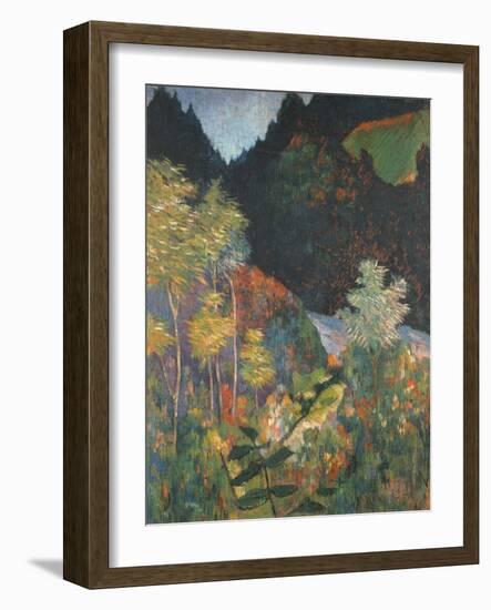 Landscape-Paul Gauguin-Framed Giclee Print