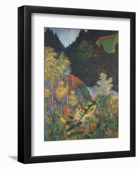 Landscape-Paul Gauguin-Framed Giclee Print