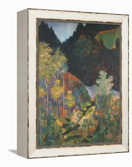 Landscape-Paul Gauguin-Framed Premier Image Canvas