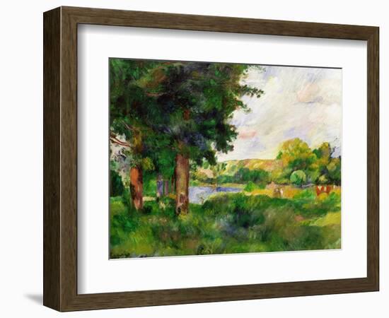 Landscape-Paul C?zanne-Framed Giclee Print