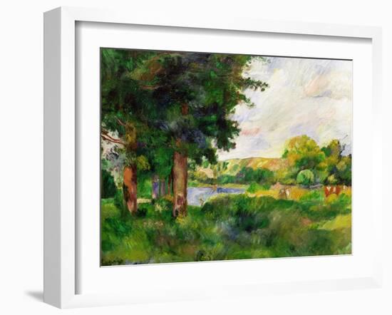 Landscape-Paul C?zanne-Framed Premium Giclee Print