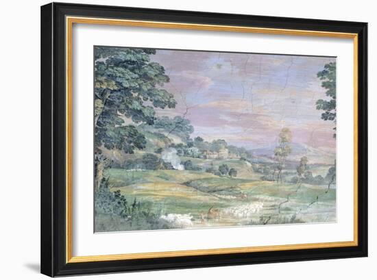 Landscape-Pietro da Cortona-Framed Giclee Print