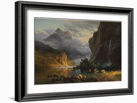 Landscape-Albert Bierstadt-Framed Giclee Print