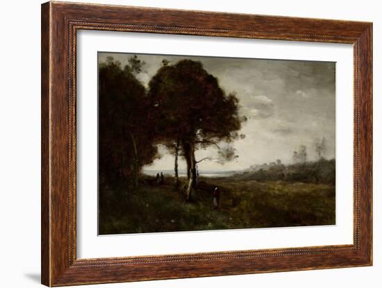 Landscape-Jean-Baptiste-Camille Corot-Framed Giclee Print