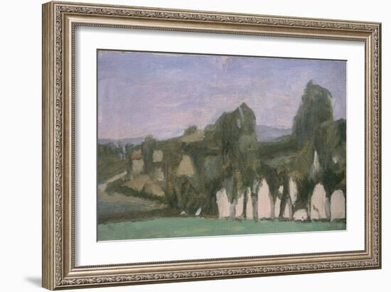 Landscape-Morandi Giorgio-Framed Giclee Print