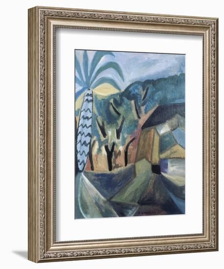 Landscape-Maria Blanchard-Framed Art Print