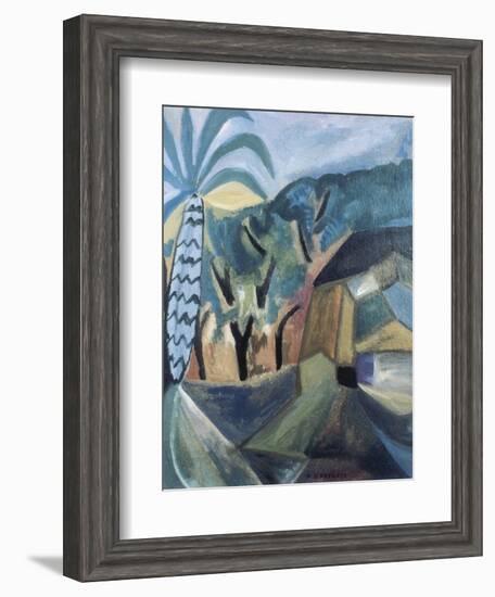 Landscape-Maria Blanchard-Framed Art Print