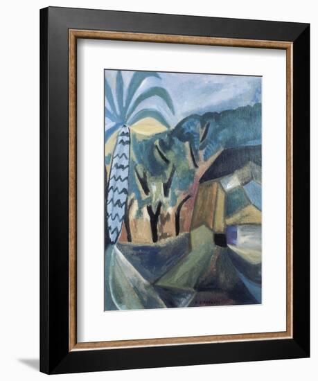 Landscape-Maria Blanchard-Framed Art Print